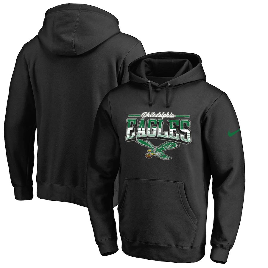 Men 2023 NFL Philadelphia Eagles black Sweatshirt style 10313